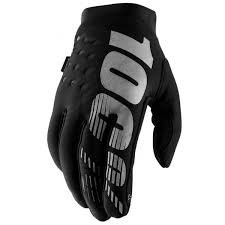 100% Brisker Cold Weather Glove Black/Grey 100% Brisker Cold Weather Glove Black/Grey