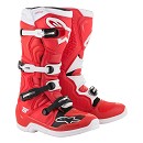 ALPINESTARS Boots TECH 5 Red / White Size 12 (47) ALPINESTARS Boots TECH 5 Red / White