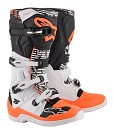 ALPINESTARS Boots TECH 5 White / Black / Orange Fl ALPINESTARS Boots TECH 5 White / Black / Orange Fluo