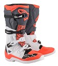 ALPINESTARS Boots TECH 5 White / Gray / Red Fluo S ALPINESTARS Boots TECH 5 White / Gray / Red Fluo
