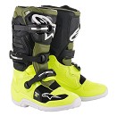 ALPINESTARS Boots TECH 7s Yellow Fluo / Military G ALPINESTARS Boots TECH 7s Yellow Fluo / Military Green / Black